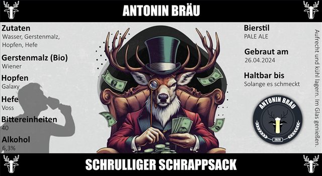 Schrulliger Schrappsack